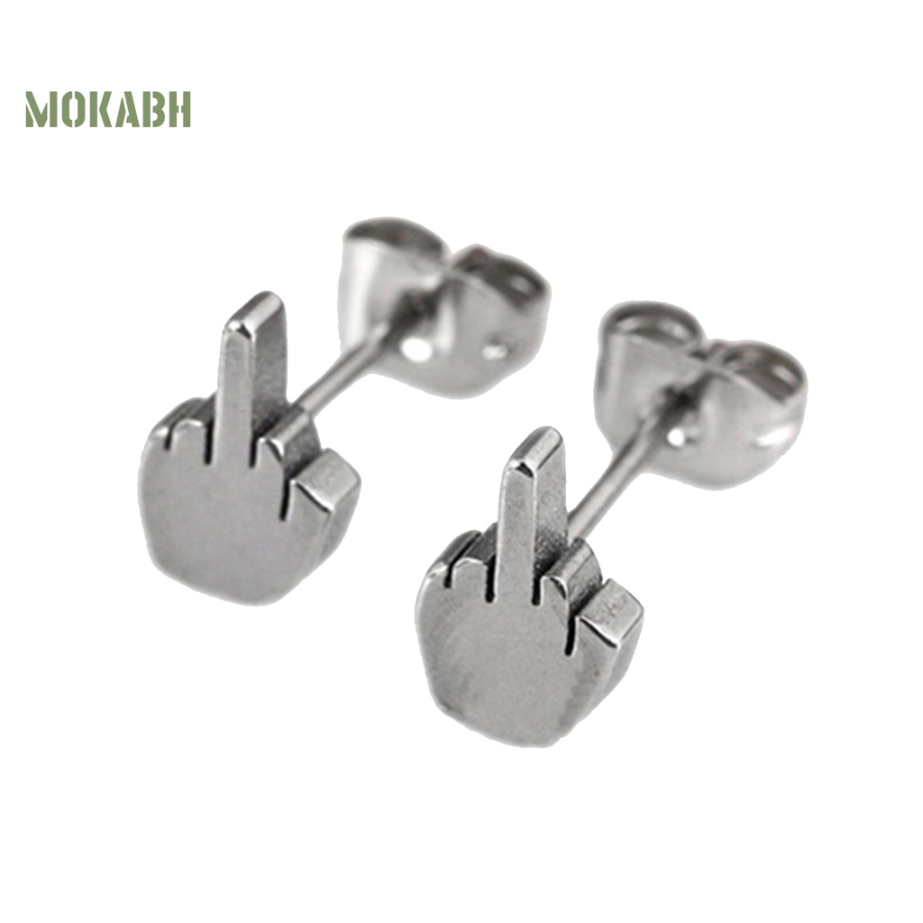 Khuyên Tai Xỏ Ngón Tay Bằng Thép Không Gỉ Chống Dị Ứng Dùng Hàng Ngày