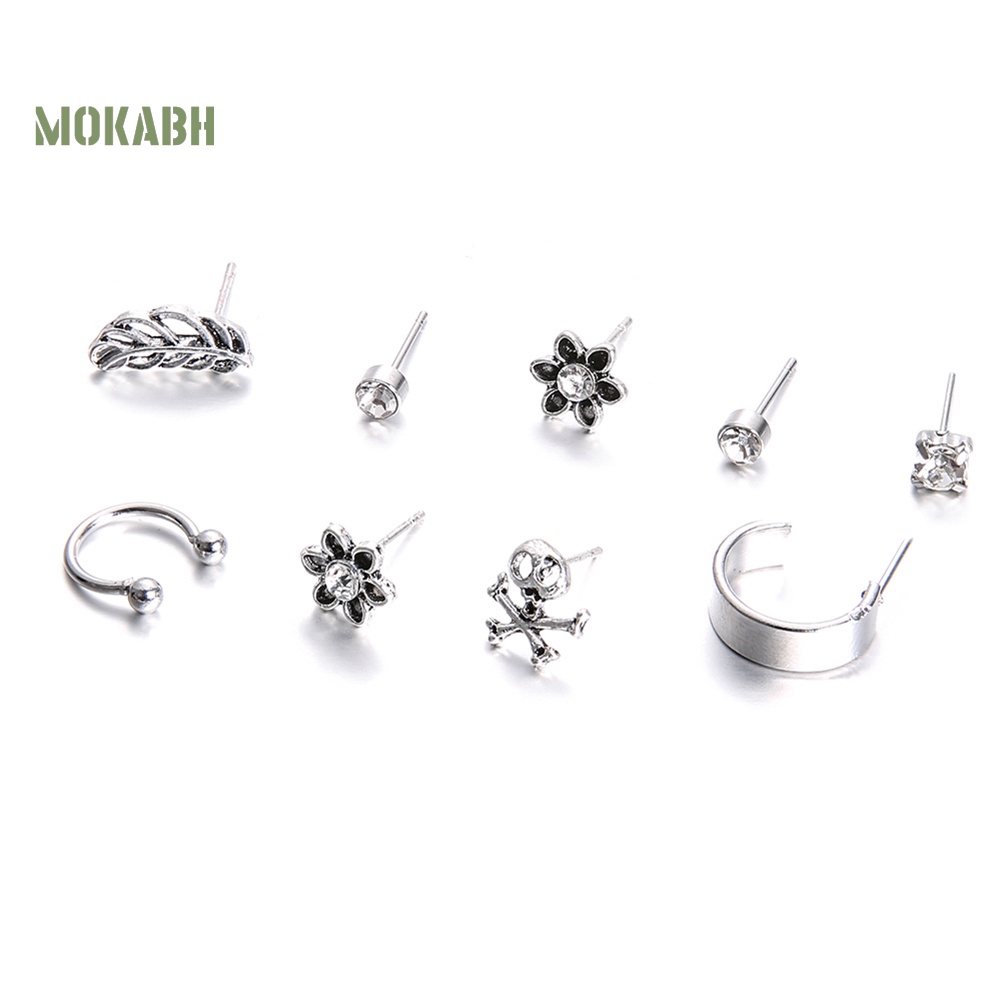 Set 9 Hoa Tai Phong Cách Bohemian Thời Trang Cho Nữ