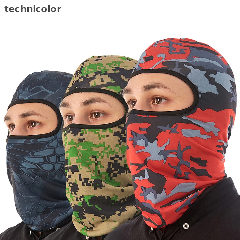 Khẩu Trang Balaclava Che Phủ Toàn Diện Khô Nhanh Dùng Khi Đi Xe Máy Mùa Hè