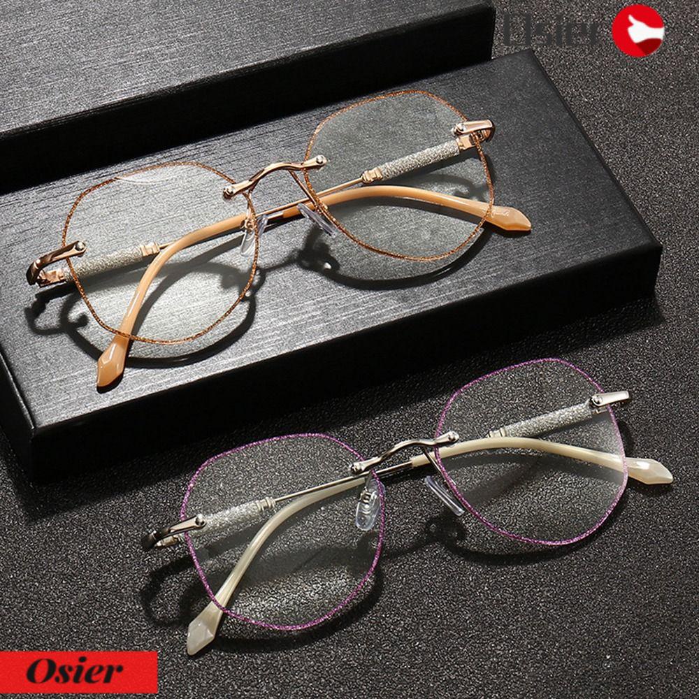 Kính Đọc Sách Thời Trang OSIER1|Đèn Chống Ánh Sáng Xanh Phong Cách Vintage