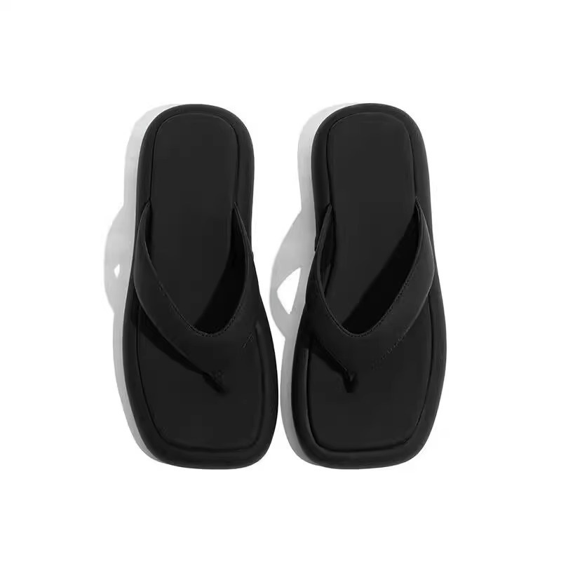 Duoya Tóc Thẳng ~ [Hàng Có Sẵn] Giày Lười Da Mềm Đế Dày Chống Trượt Dễ Phối Đồ Thời Trang Mùa Hè Cho Nữ