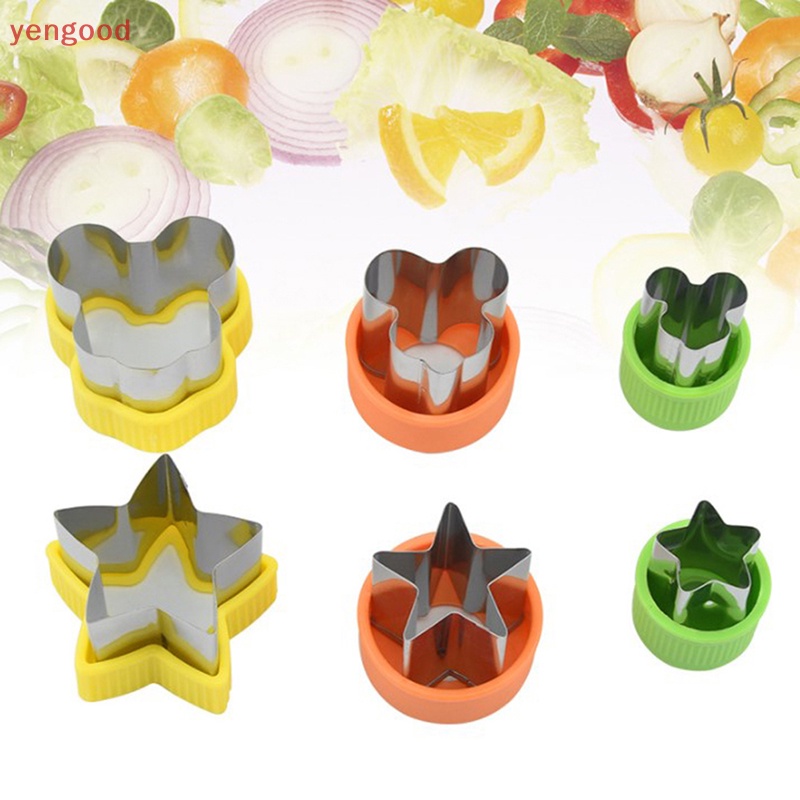 Dụng Cụ Cắt Rau Củ Quả Hình Ngôi Sao Bằng Thép Không Gỉ