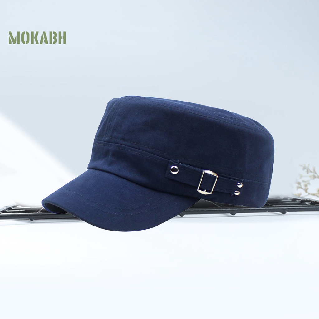 Mũ Lưỡi Trai Màu Trơn Thoáng Khí Thời Trang Mùa Hè Cho Nam