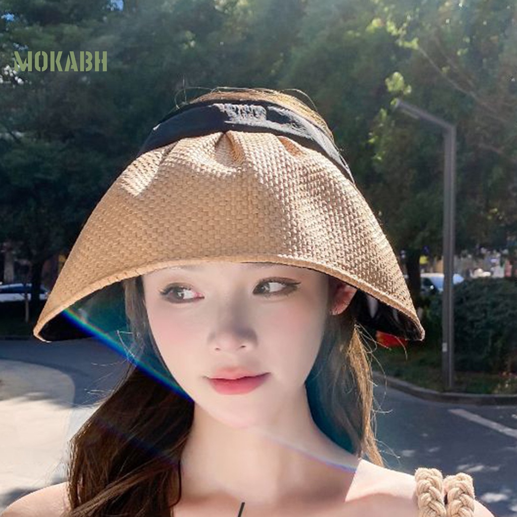Nón Rộng Vành Chống Tia UV Thoáng Khí Có Thể Điều Chỉnh Dành Cho Nữ