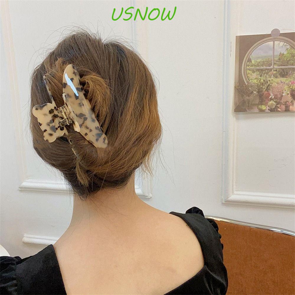 Kẹp Tóc Đuôi Ngựa Hình Học Phong Cách Retro Thời Trang Cho Nữ
