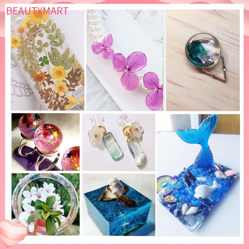 Keo Dán Resin UV Resin An Toàn Họa Tiết Lá Phong 15 / 25 / 60g