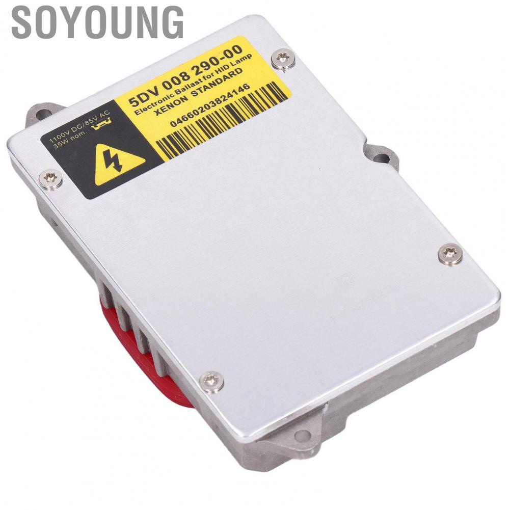 Soyoung 63126907488  Headlamp Control Unit Heat Resistant Xenon Headlight Ballast Module Alloy for Upgrade