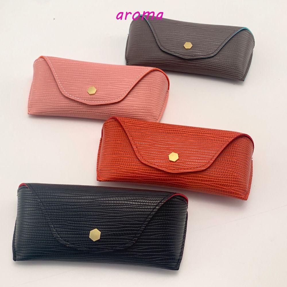 Túi Đựng Mắt Kính Màu Trơn Đơn Giản Mềm Mại Phong Cách Vintage