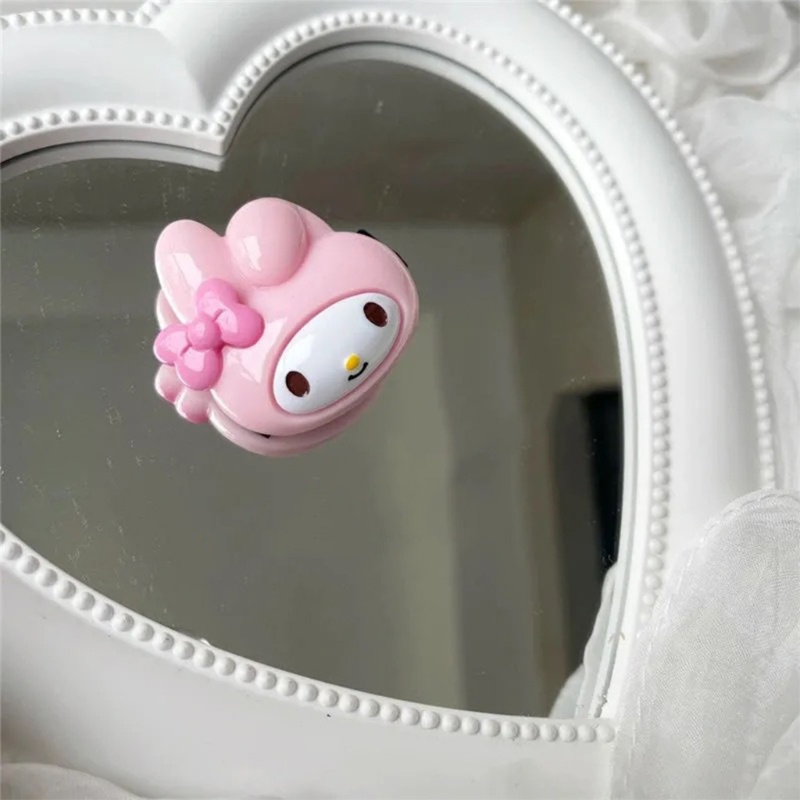 Kẹp Tóc Mỏ Vịt Bằng Acrylic In Họa Tiết Hoạt Hình Dễ Thương