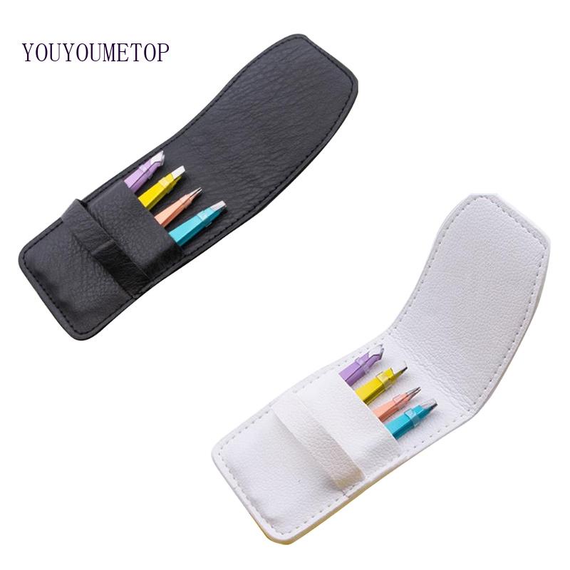 Set 4 Nhíp Nhổ Lông Mày Chuyên Nghiệp Bằng Thép Không Gỉ