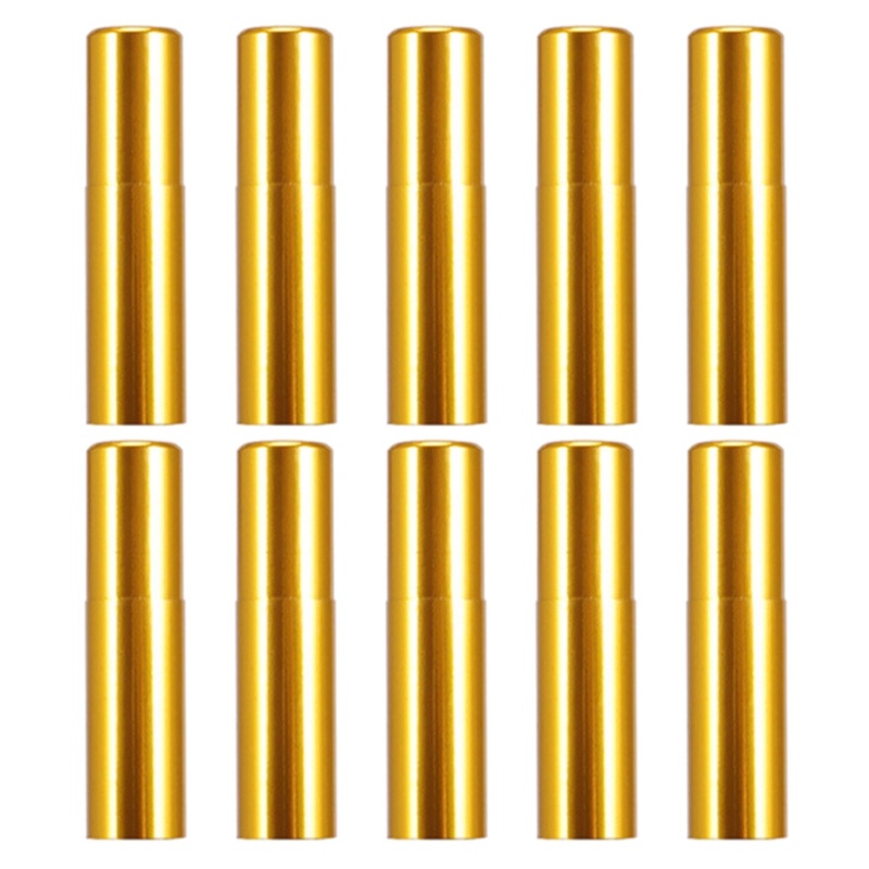 QQ Set 10 Đầu Bọc Dây Cáp Xe Đạp Bằng Hợp Kim Nhôm Nhiều Màu