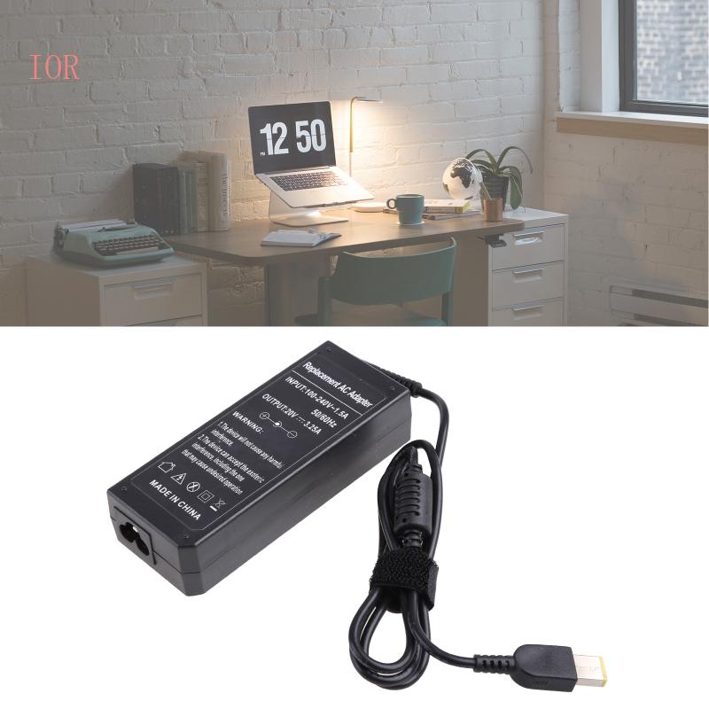 Bộ Sạc Laptop IOR 20V 65W AC Cho Lenovo X1 Carbon E431 E531 X240 G500