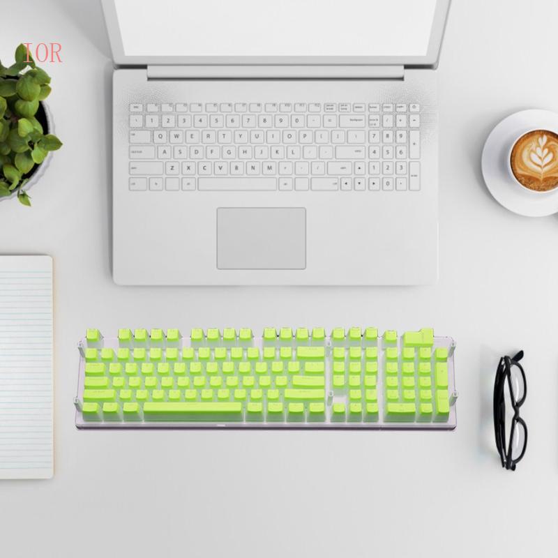 Bàn Phím IOR 108 Phím RGB Hai Màu Trong Mờ Dành Cho Gateron Cherry Kailh