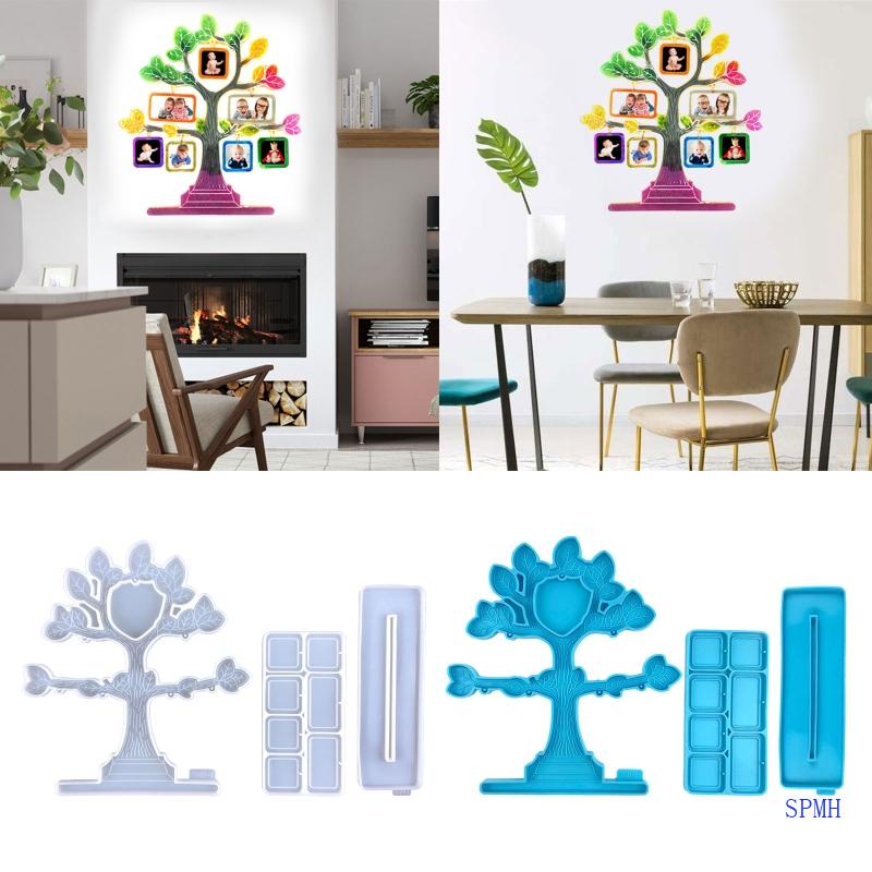 Khuôn Silicone Làm Khung Hình Treo Cây Trang Trí DIY