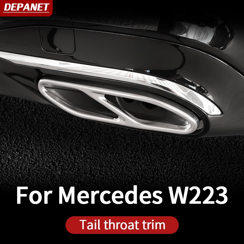 Đuôi Ống Pô Cho Mercedes W223 S Series W177 W205 GLC X253 W213 W166 X166 C292 S400 S450 AMG