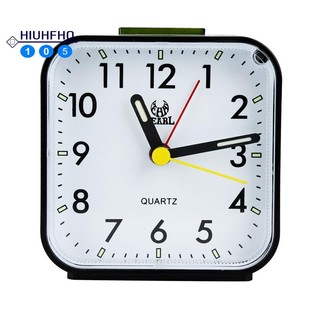 Đồng Hồ Báo Thức Để Bàn Chạy Pin Không Ồn Màn Hình Lớn Phát Quang