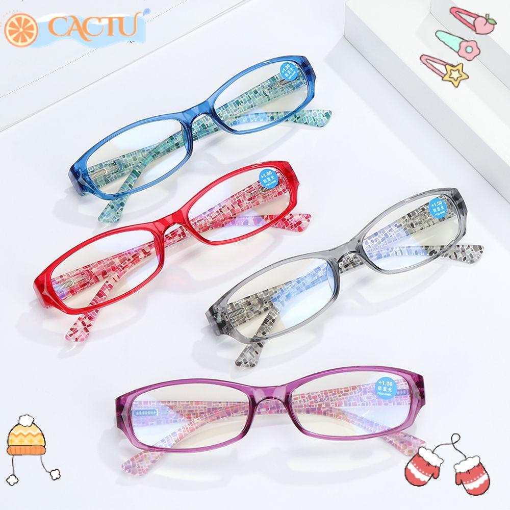 Kính Đọc Sách Gọng Siêu Nhẹ Họa Tiết Hoa Thời Trang Vintage Thanh Lịch