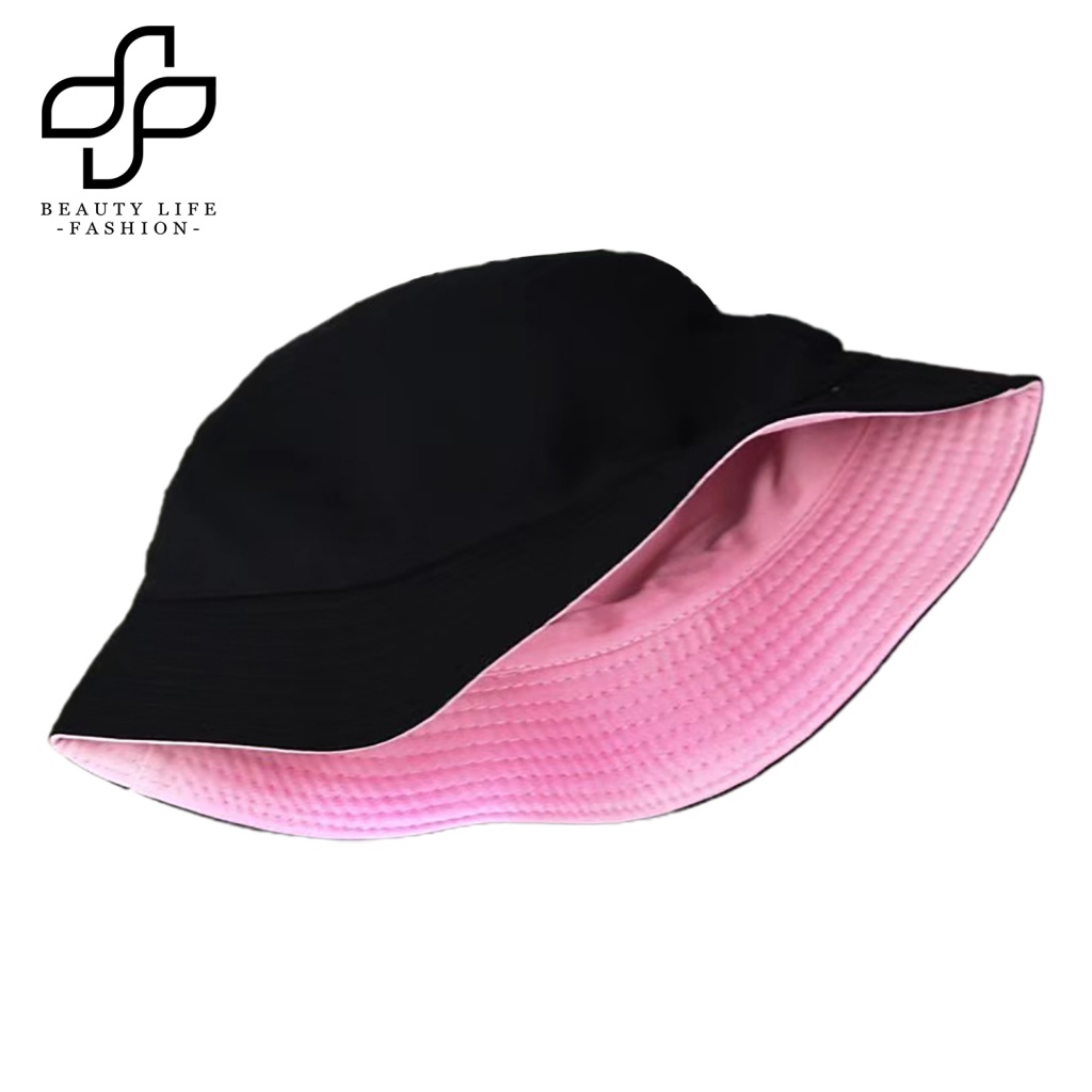 Mũ Bucket Vành Rộng Màu Trơn Thời Trang Làm Việc / Câu Cá