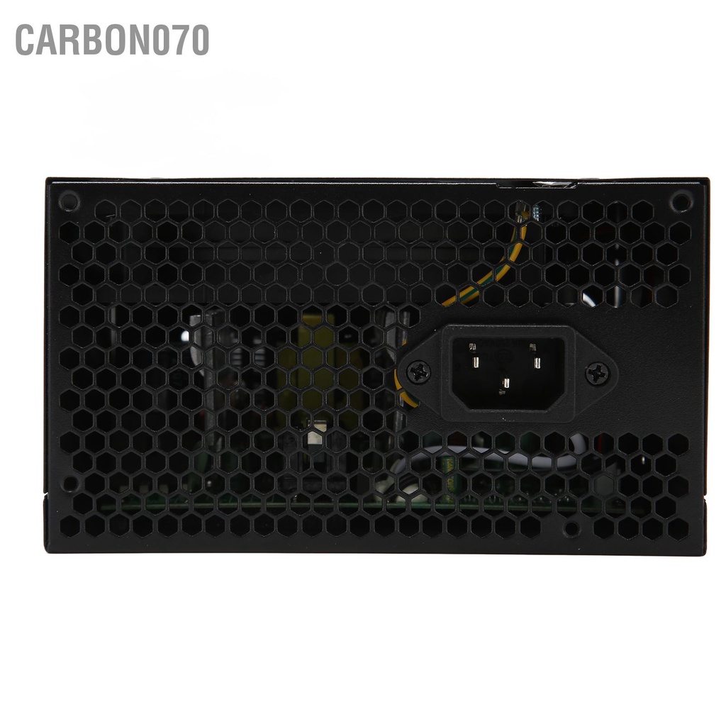 Carbon070 Bộ nguồn 550W Bảo vệ đa năng Tự động ngắt 120mm Mang yên tĩnh Quạt chơi game cho khung máy tính để bàn