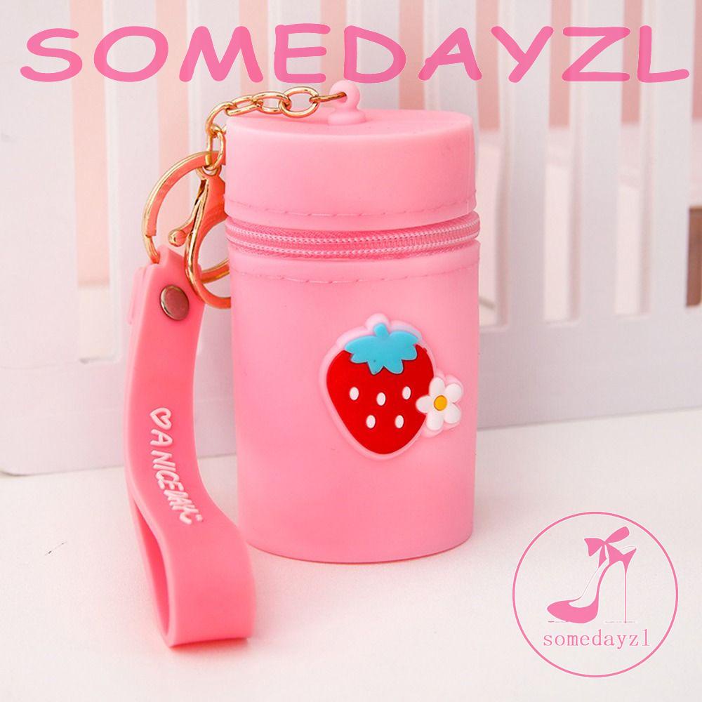 Ví Đựng Tiền Xu Bằng Silicon Họa Tiết Khủng Long / Cầu Vồng / Ngôi Sao Thời Trang Cho