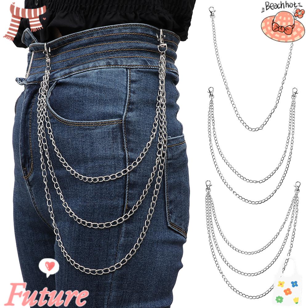 Phụ Kiện Dây Xích Gắn Ví Phong Cách Punk Rock Cá Tính