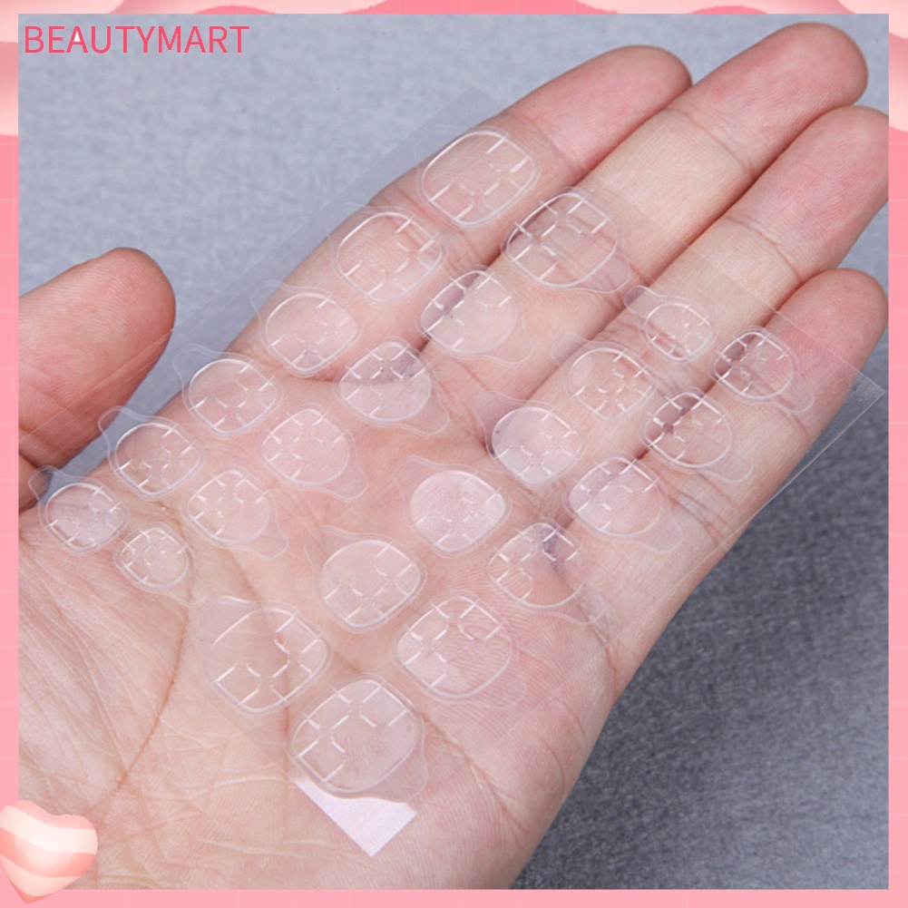 Set 240 Miếng Dán Móng Tay Giả Trong Suốt Dùng Một Lần