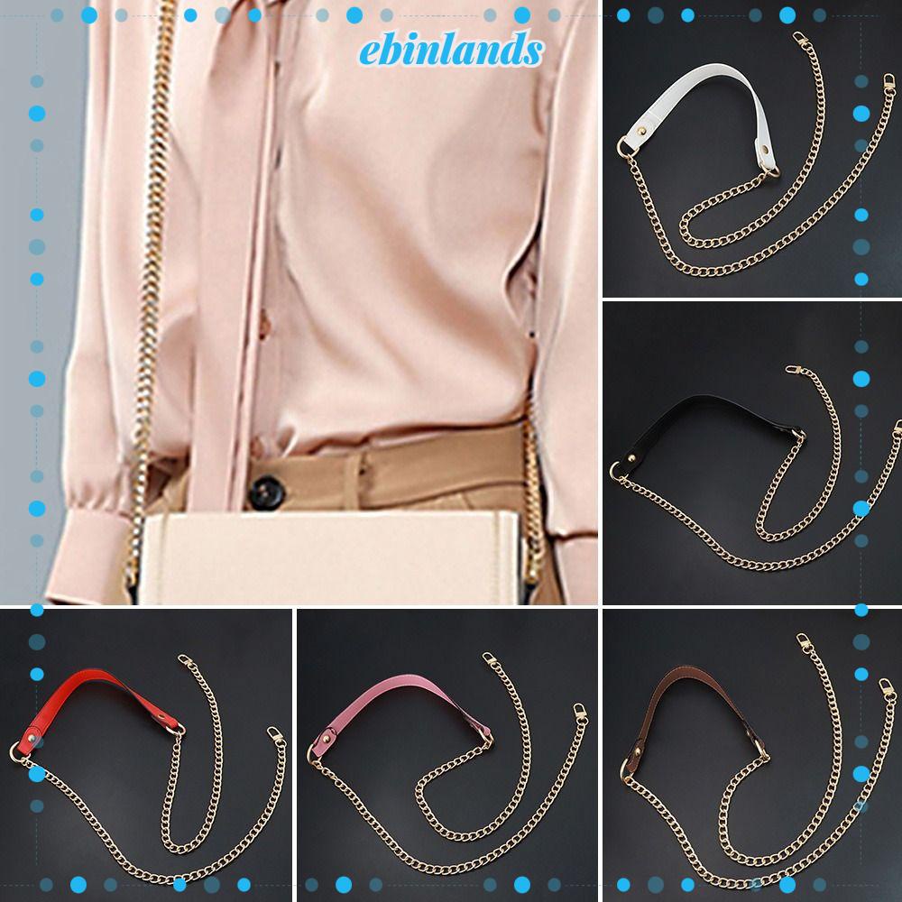 EBINLANDS Dây Xích Kim Loại Đeo Túi Xách Thời Trang 120cm