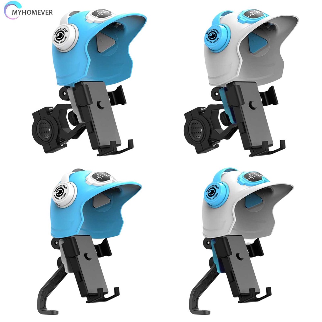 Giá Đỡ Điện Thoại 4.7-7.2in Chống Nước Gắn Mũ Bảo Hiểm Xe Đạp