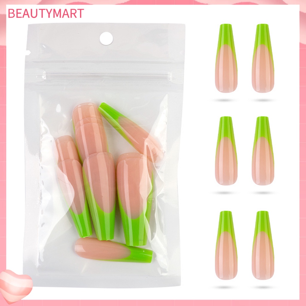 Bộ 20 Móng Tay Giả Bằng Nhựa ABS Thân Thiện Với Làn Da