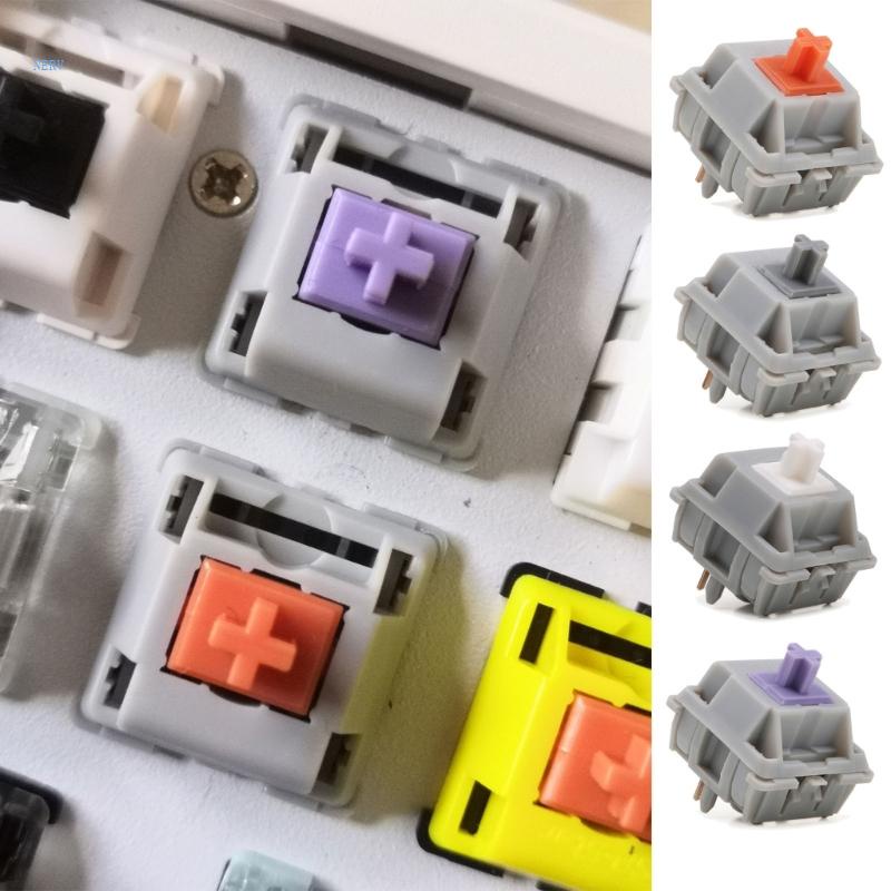 Set 10 Công Tắc Tuyến Tính Nerf 5Pin SP-Star 57g 67g Force Tuyến Tính Cho Bàn Phím Cơ