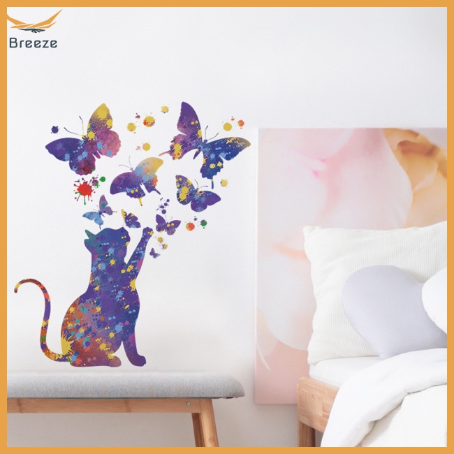 Giấy Dán Tường Tự Dính Họa Tiết Hoạt Hình Dễ Thương Trang Trí Phòng Bé