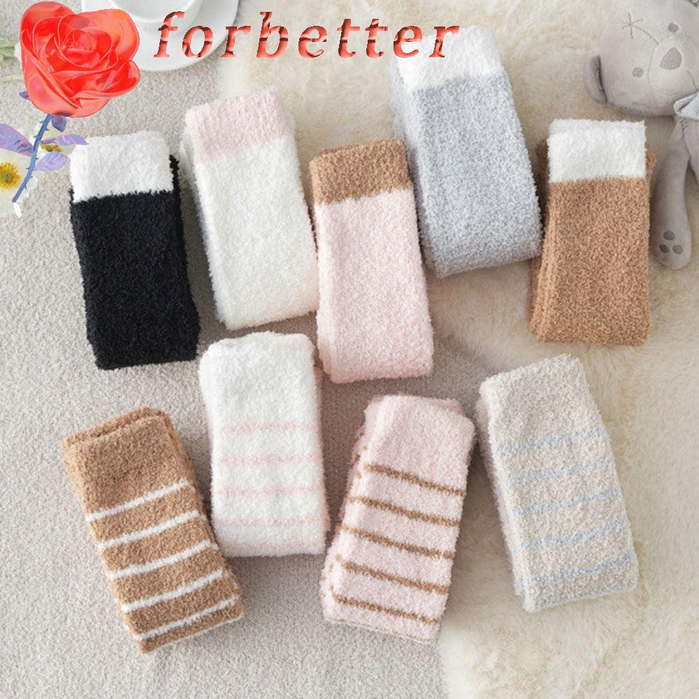 Vớ Cao Đến Đùi Bằng Lông Cừu Co Giãn Màu Trơn Thời Trang Thu Đông Dành Cho Nữ