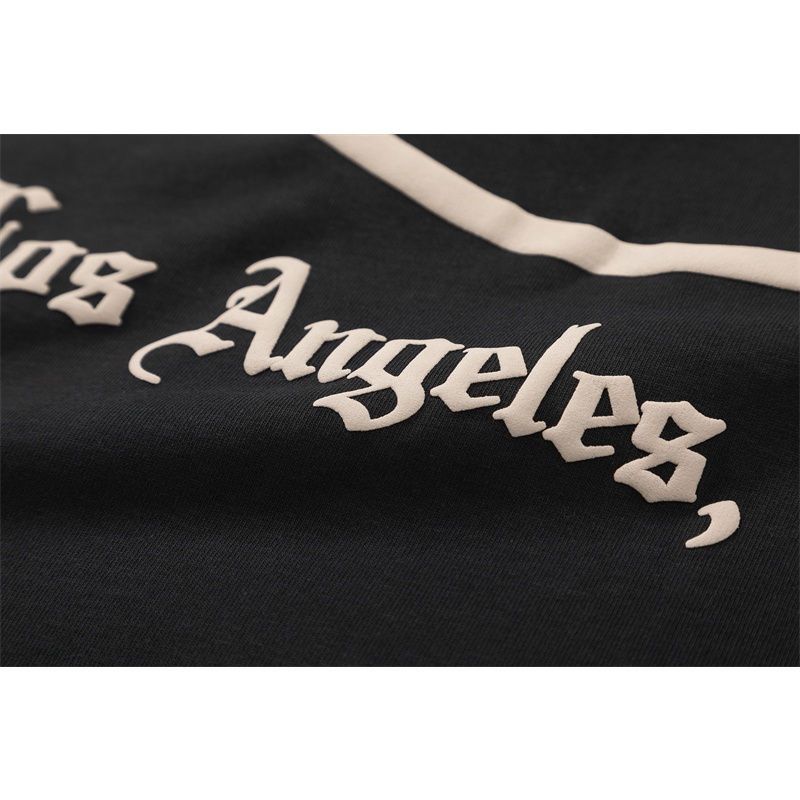 As-ky &amp; ur-se-Ll88- 22FW Áo Tay Ngắn In Nổi Phong Cách Gothic