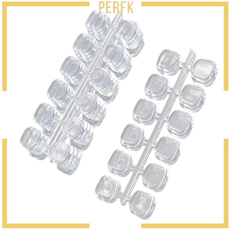 Khay Trưng Bày Móng Tay Giả Hình Vuông Nhiều Màu Sắc