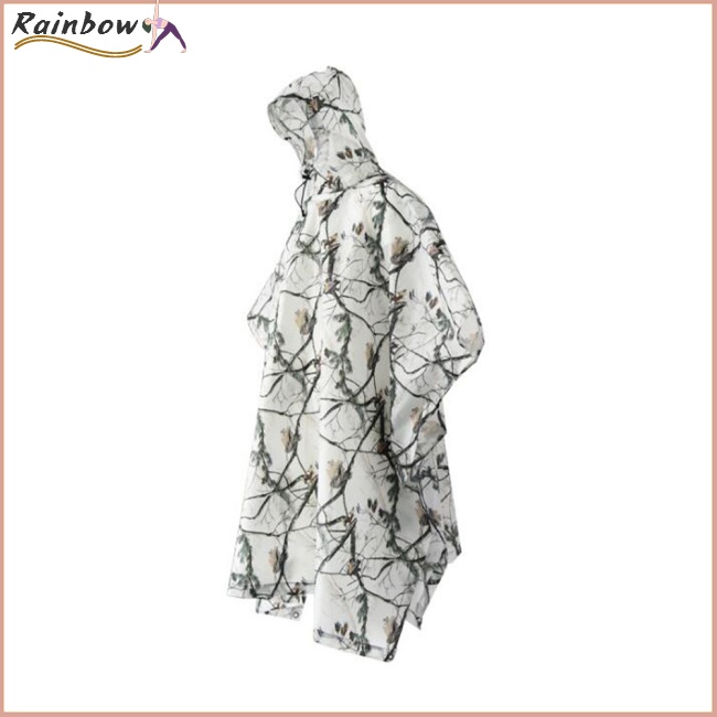 Áo Mưa Họa Tiết Rằn Ri Trọng Lượng Nhẹ Tùy Chỉnh Chống Thấm Nước Tiện Dụng Cho Chụp Ảnh Ngoài Trời