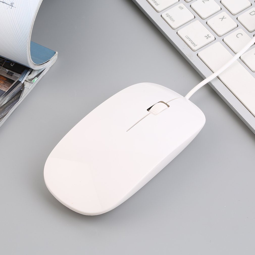 Sophisticated Optical Engine 2.4Ghz 3D 1200Dpi Wired Mouse Ultra Slim 4 Colors High Quality Mice Usb For Pc Laptop [Q/2]