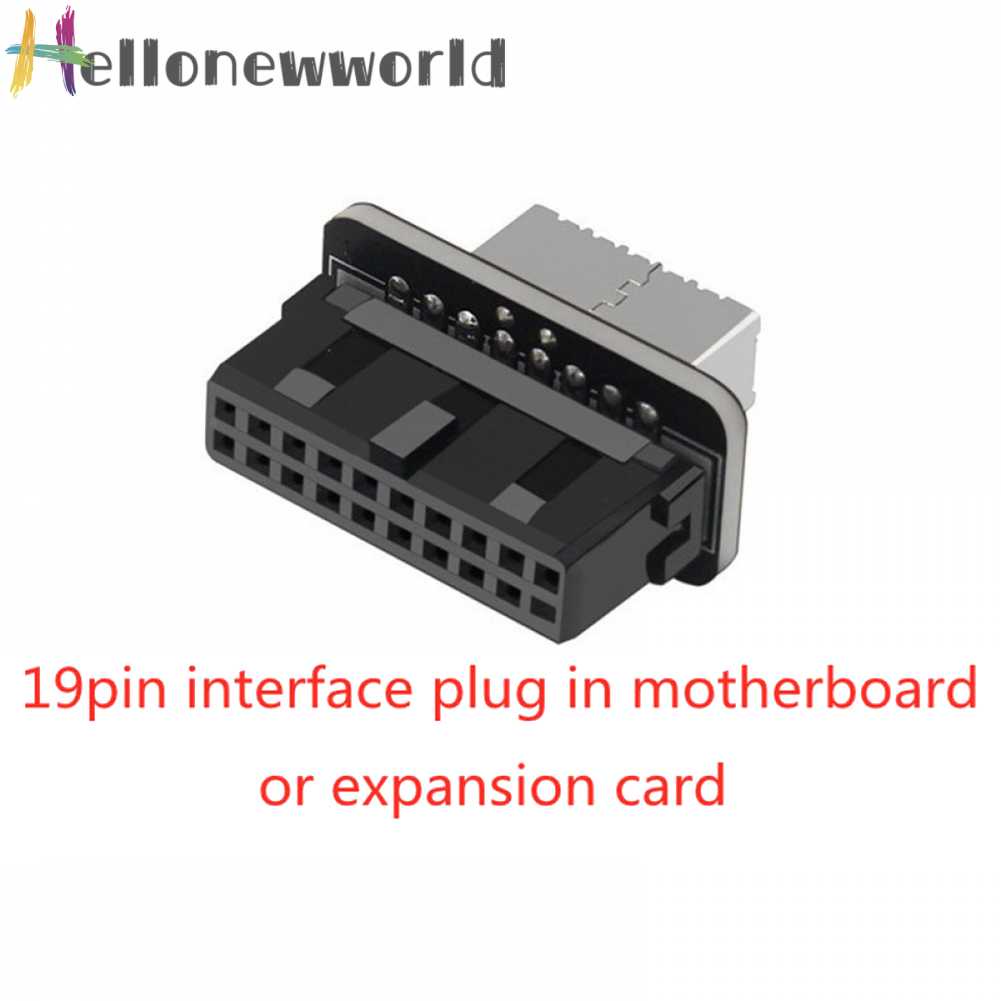 Đầu Chuyển Đổi USB 3.0 19P / 20P Sang TYPE E Chất Lượng Cao