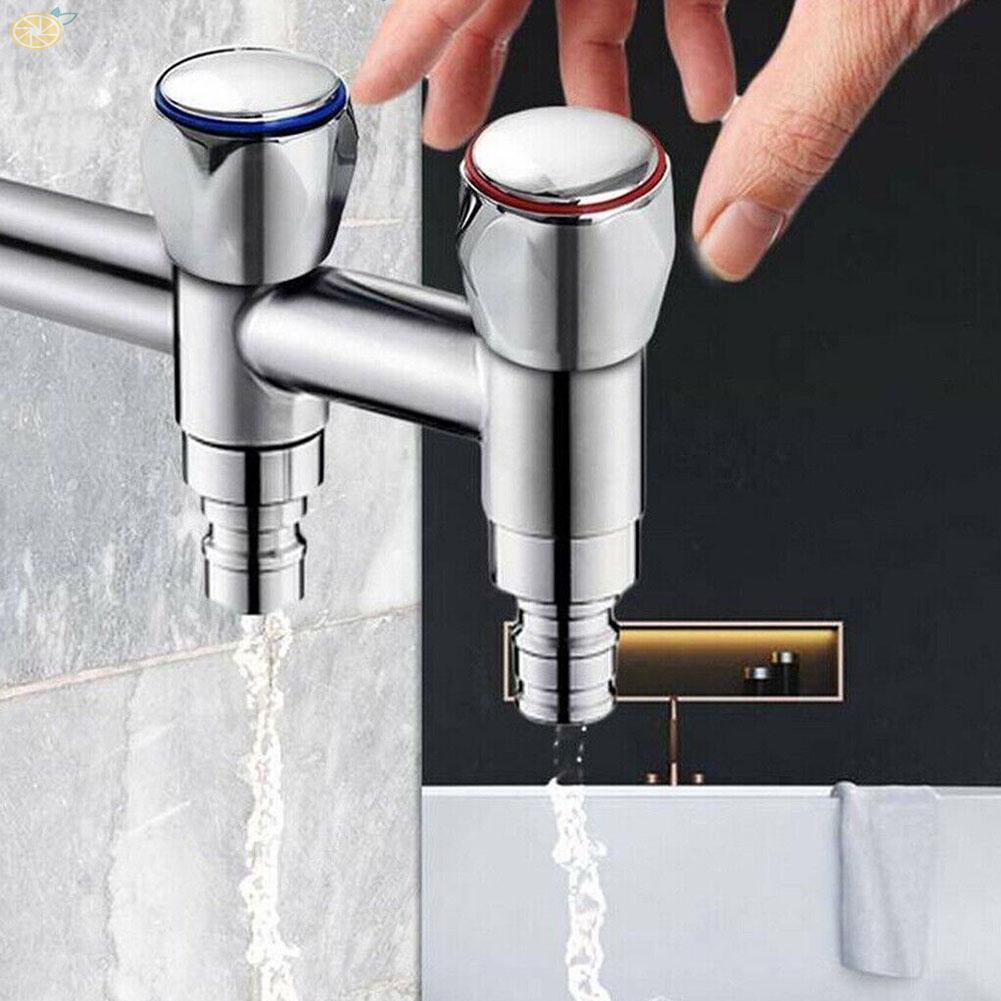 【VARSTR】Hot &amp; Cold Faucet Handle Button Replacements Made of Durable Plastic &amp; Iron Material