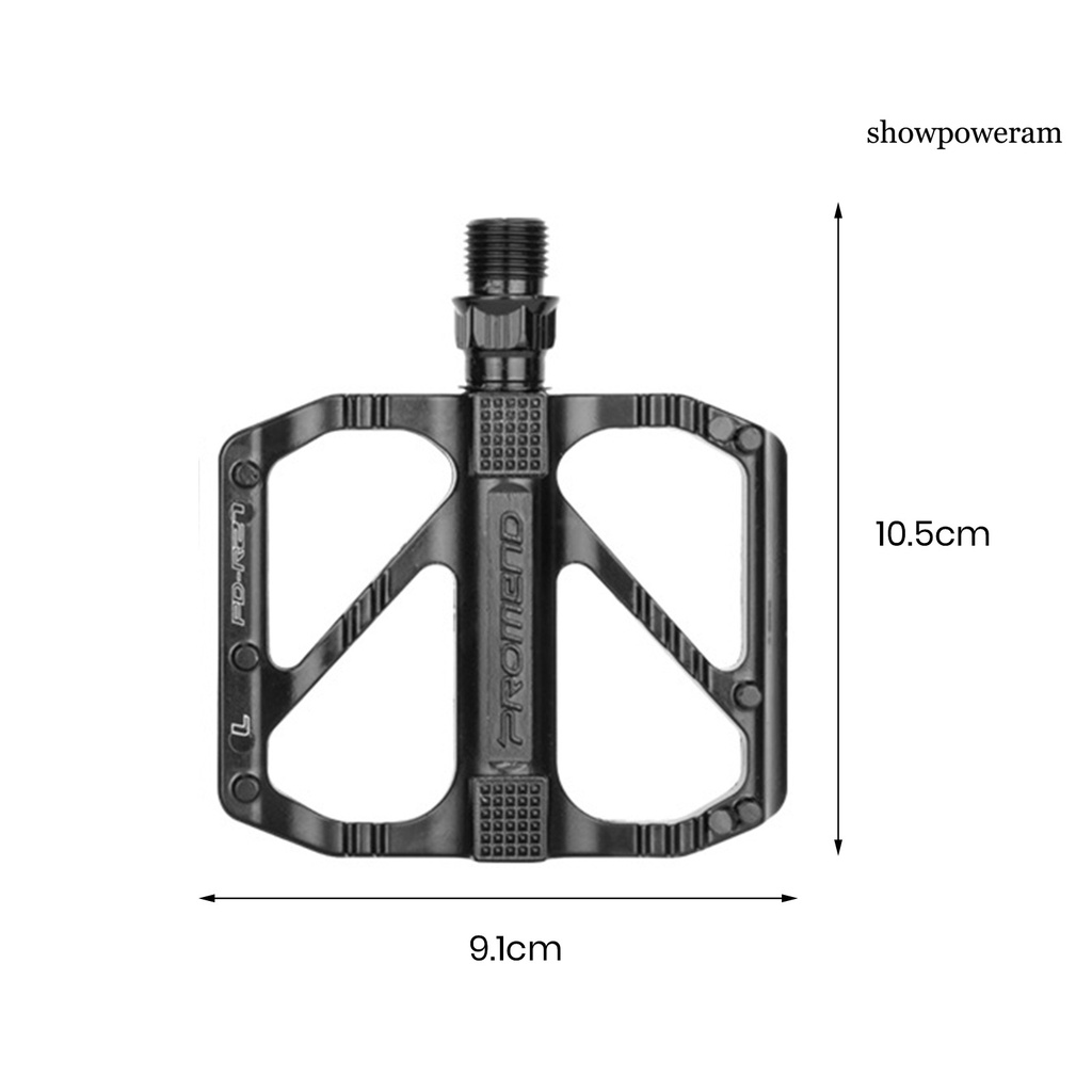 1 Cặp Bàn Đạp Xe Đạp Thiết Kế Rỗng Siêu Nhẹ Tháo Lắp Nhanh Chống Trượt Bằng Hợp Kim Nhôm