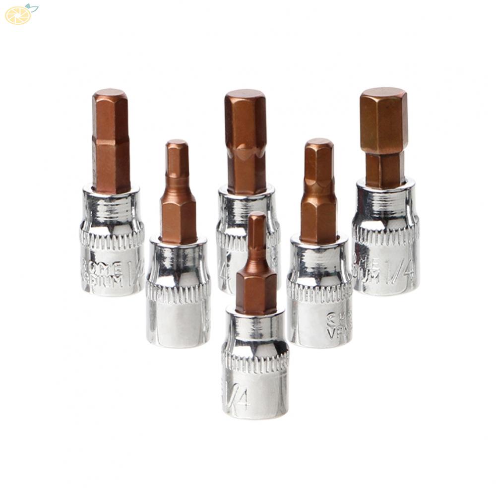 【VARSTR】Screwdriver Bit Replacement Accessories 3Pcs Chrome Vanadium Steel H3 H4