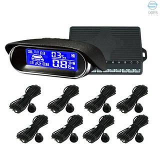 Bộ radar cảm biến đỗ xe 8 cảm biến có màn hình lcd hiển thị