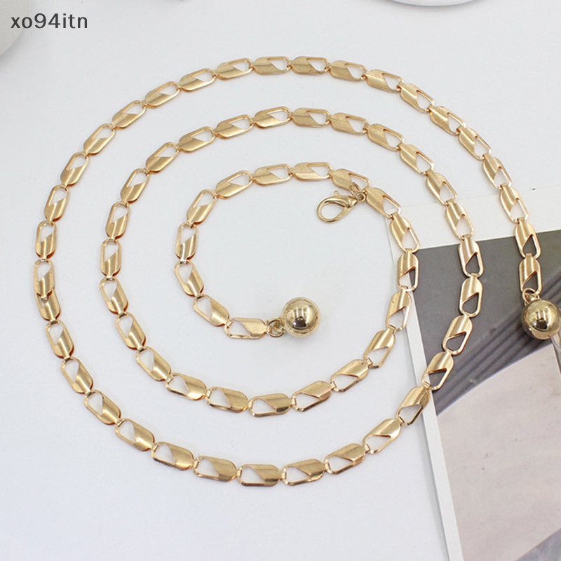 Dây Xích Đeo Hông Bằng Kim Loại Có Thể Điều Chỉnh Thời Trang Đi Kèm Với Bikini