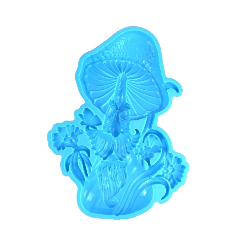 Khuôn Silicone Hình Người Nấm Cho Làm Epoxy