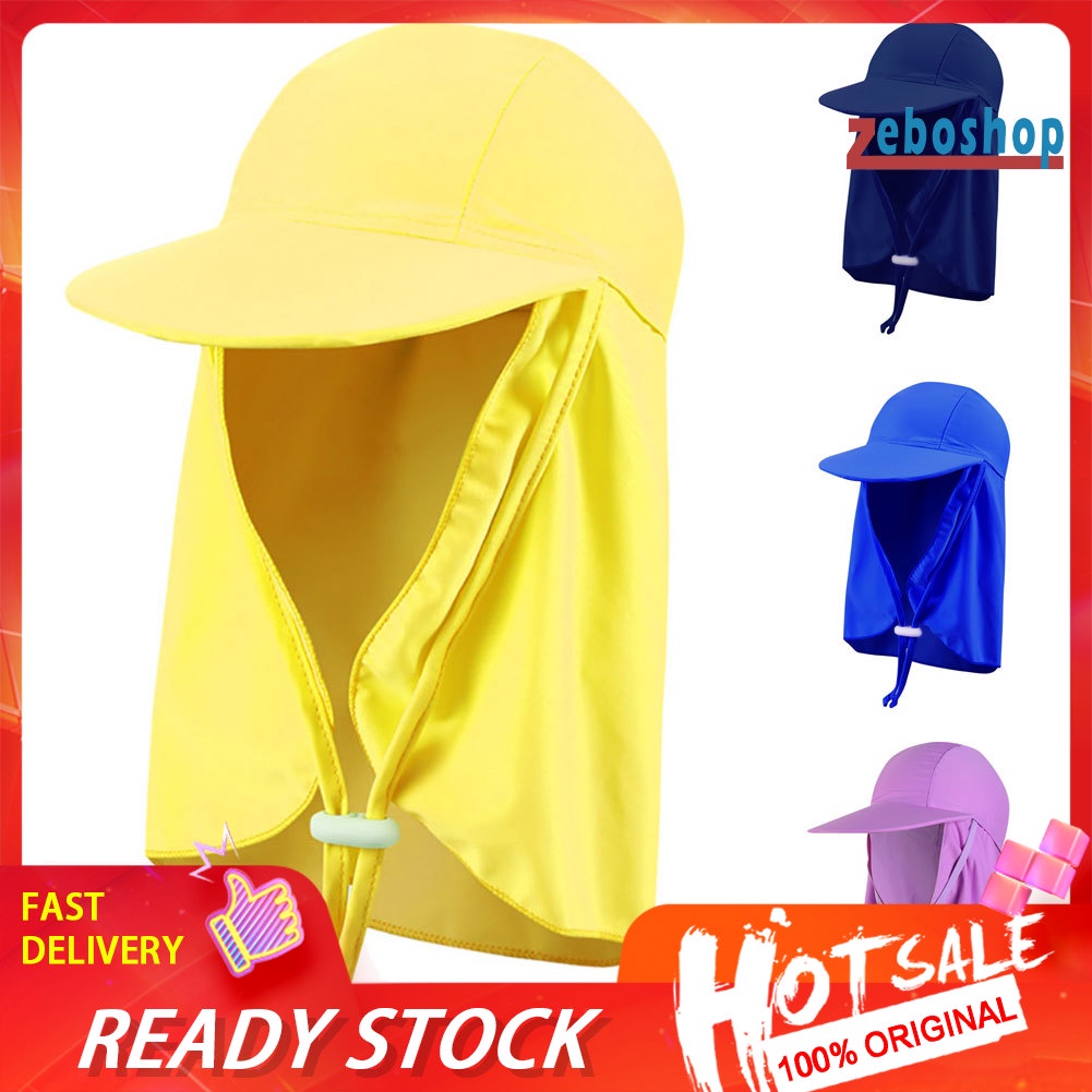 Mũ Vành Rộng Chống Tia UV Có Thể Điều Chỉnh Kích Cỡ Thời Trang Mùa Hè Dành Cho Trẻ Em