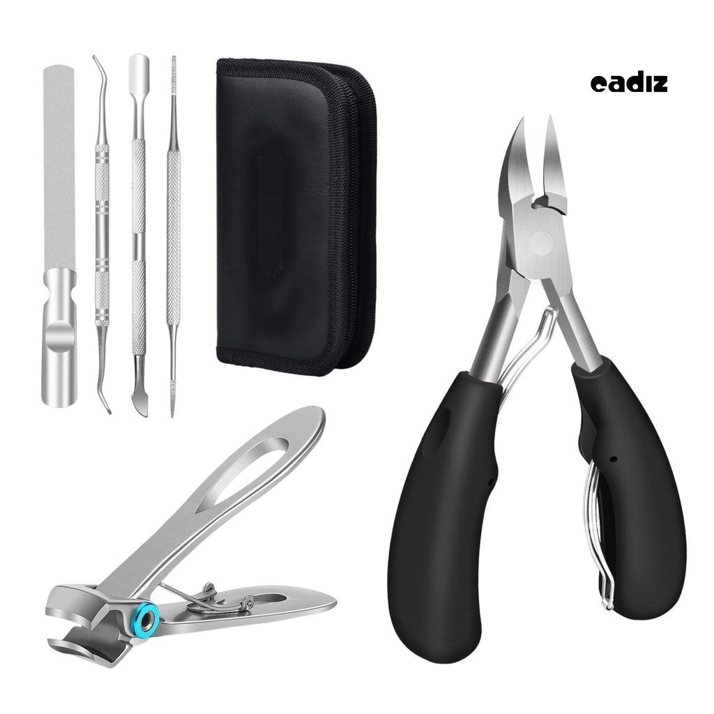 Bộ 6 Dụng Cụ Chăm Sóc Móng Tay Bằng Thép Không Gỉ Tiện Dụng