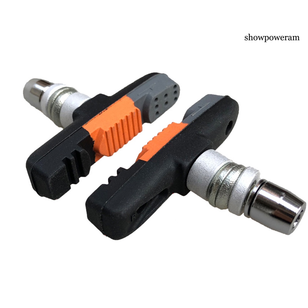 1 Cặp Đệm Phanh Xe Đạp Hình Chữ V Giảm Tiếng Ồn Trọng Lượng Nhẹ Tiện Dụng