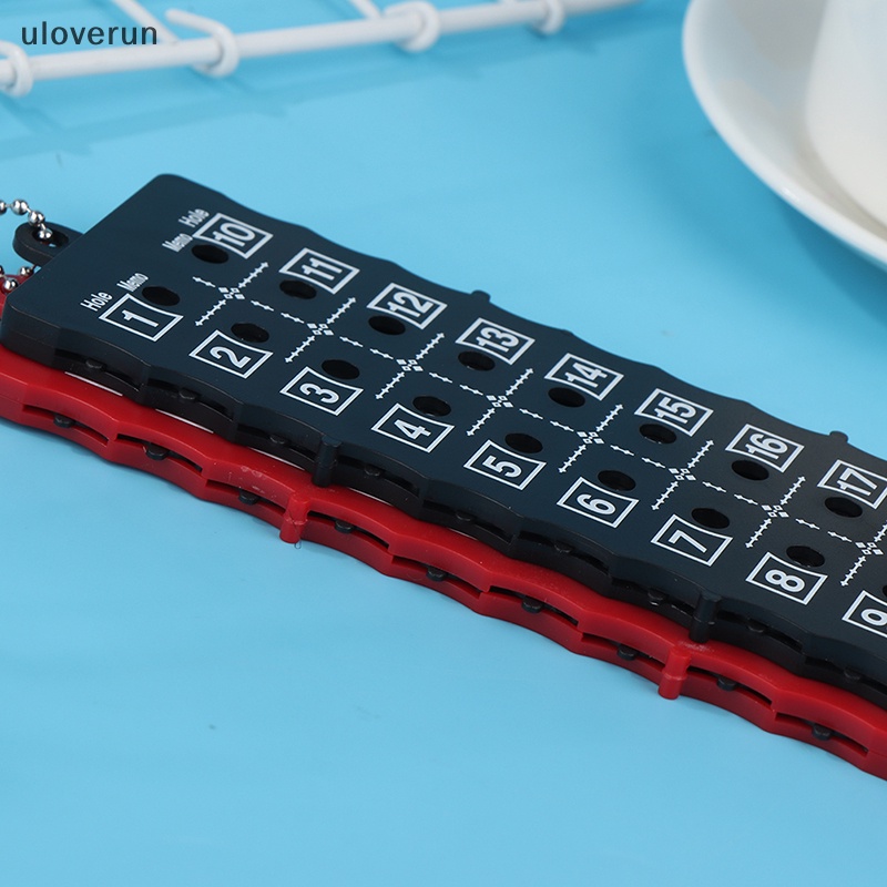 1 Thẻ Đánh Golf uloverun 18 Lỗ Kèm Móc Khóa Tiện Lợi