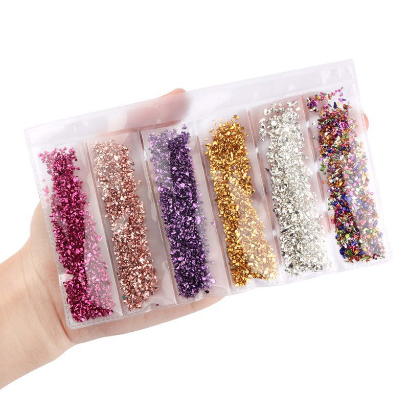 Đá 3D Nhiều Màu Đính Móng Tay Trang Trí Nghệ Thuật