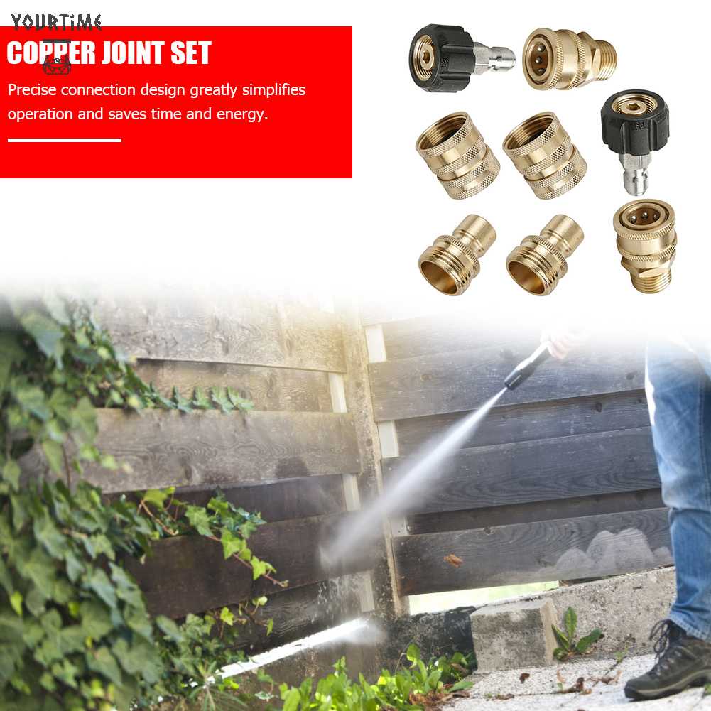 Bộ Dụng Cụ Ngắt Kết Nối Nhanh 3 / 4 Inch 5000 PSI Cho Ống Bơm Nước