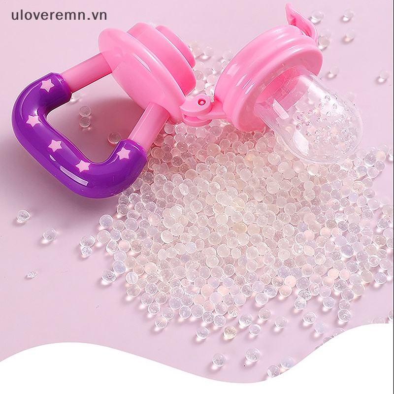 Uloveremn Núm Ti Giả Ngậm Mọc Răng Trái Cây Tươi Mát Cho Bé Sơ Sinh